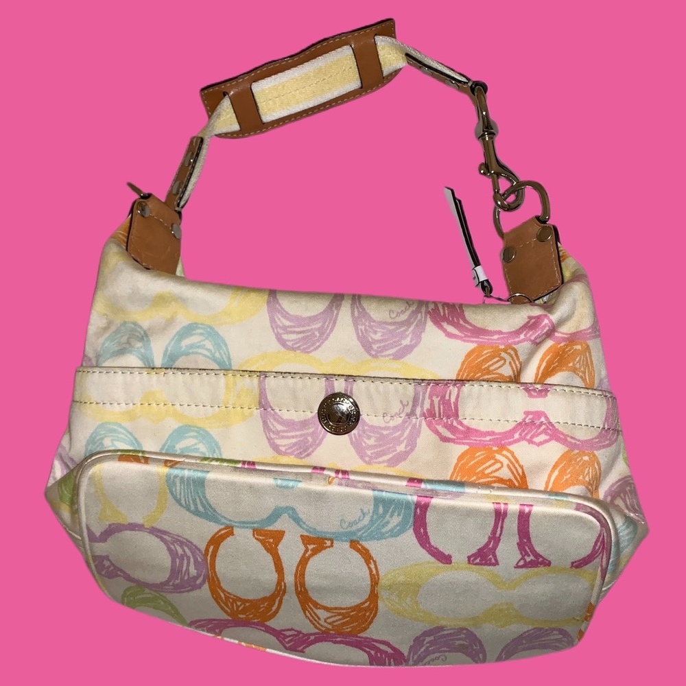 COACH PASTEL SHOULDER BAG
